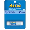 Aleve tabletta Naproxen Nátrium- 220mg NSAID fájdalom RelieverFever redukáló, 10 gróf
