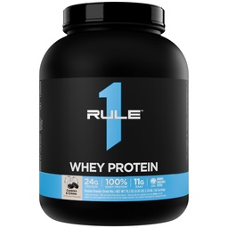 1. cikk Tejsavó fehérje - 24g Fast-Acting fehérje All-Whey források természetesen meghódító EAA & BCAA a gyakorlat helyreállítására vagy bármikor használható (5 font *, Cookie & Crème)