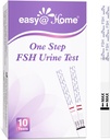 Easy @ Home FSH Test Kit: 10 FSH Test Strips for Women - Track Hormon Levelek és támogatás termékenységi tervezés otthon