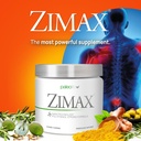 ZIMAX Super ANTIOXIDANT - 100% természetes - magas abszorpciós kurkumin, rozmaringkivonat, szőlőmag kivonat, olajlevél kivonat ORAC 3,451,770 (Canister) 90 Gram (2- csomag)