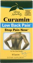 Terry Natural Curamin Low Back Pain - 60 Vegan Capsules - Célzott megkönnyebbülés kiegészítés, Támogatja az egészséges porc & Comfort - Non-GMO, gluténmentes - 20 Servings
