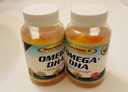 Omega Plus DHA esszenciális zsírsavak - Pure Omega 3 Fatty acids - Chia Oil + DHA - Gumies - Teen, Men, Women EFA És DHA kiegészítők