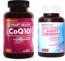 BioEmblem Beauty Probiotics nőknek és CoQ10 BioPerine 90 gróf