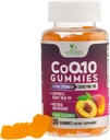 CoQ10 Gummie 100mg - 3X Stärke, hohe Absorption, Antioxidante Ergänzung für Herzgesundheit Unterstützung & Energieproduktion, Ultra Coenzym Q10 Vitamine, Coq 10 Ergänzungen, Non-GMO - 30 CoQ10 Gummie