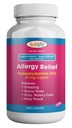 EGÉSZSÉGÜGYI LFE Allergiás Relief, Medicine Difenhydramine HCl Caplets, 25 mg