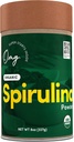 OMG! Superfoods Organic Spirulina Powder - 100% Tiszta, USDA Certified Organic - Jó forrása a vas, A-vitamin és B12-vitamin. - 8 unces (1 csomag)...