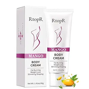 Korlát Mangó Anti Cellulit Fogyás Fogyás Gyomor Fat Burner Természetes összetevők Lábak, Karok, Thigh és Waist Fat, Anti Cellulite, Gyors Slimming Nők [csomag 2] 40 Gm