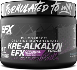 EFX Sports Kre- Alkalyn EFX Promoted 124; pH-érték Helyes kreatin-monohidrát