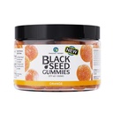 Csodálatos gyógynövények szerves fekete mag olaj gumik - 500mg Per szerving, hideg sajtolt fekete kömény mag, Készült Nigella Sativa, Segíti boost immunitás, támogatja az egészséges emésztés - Narancs aroma 60 gróf