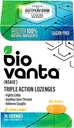 Biovanta Természetes összetevők Sugar- Free Lozenges for Cough, Cold and Sore Throat, 24 Lemon Honey Throat Lozenges