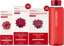 FOODOLOGY RED Burning 1- hónap Full Set / Coleology Cut (1ea) & Coleology Drink Mix (2ea) & Coleology Cutting Jelly (3ea) $Vízpalack (1ea)...