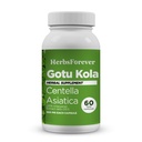 Herbsforest Gotu Kola Capsule 124; Centella Asiatica Herbal Supplement, 800 mg Each Agre124; 60 Veg Capsules for Mental Clarity, Focus 124; Teljes wellness támogatás
