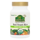 Natings Plus Source of Life Garden Certified Organic Red Yeast Rice - 600 mg, 60 Vegan Capsules - Nutritional Support for General Well- Being - Vegetáriánus, Gluten- Free - 60 Servings
