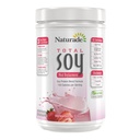 Naturade Total Soy Protein Powder - 13g Protein & 150 Calories per Servings - Non-GMO Soy - 0g Trans Fat - Laktóz & Gluten Free - Strawberry Creme (13 Servings)
