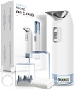 Ear Wax Removal Kit, 360 ° Electric Ear Cleaner, Hear Cleaning Kit with 4 Water Pressure Modes, Earwax Removal Kit for Safe Ear Indraph Flushing System w / 8