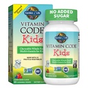 Élet kertje Vegetáriánus multivitamin kiegészítés gyerekeknek - Vitamin kód Gyerekek rágható nyers étel vitamin probiotikumokkal, 30 rágómedvék