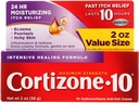 Cortizone- 10 Max Strength Cortizone- 10 Intenzív gyógyulás- formula, 2oz dobozok (2-es csomag)