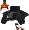 Comfytemple Cordless Heating Pad Rezgéscsillapító a Neck & Shoulder Pain Relief ajándékok az apák napja, 2.42lb Weighted Heat Wrap, 3- 8H Battery Life, APP Control Neck Warmer