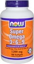 Super Omega 3- 6- 9 1200mg 180 Softgels (2 db-os csomag)