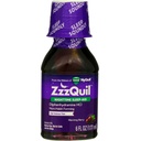 ZzzQuil, éjszakai alvástámogatás folyadék, 50 mg difenhidramin HCl, No.1 Alvászavar márka, Alvászavar gyors, Non-Habit Forming, Meleg Berry Flavor, 6 FL OZ