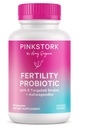 Pink Stork Fertility Support Probiotics for Women with Ashwagandha for Vaginal Health, Conception, pH Balance, Hormone Balance, and Gut Flora, Fertility Supplements for Women, 30 Capsules