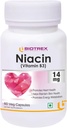 Generikus Niacin 14mg B3-vitamin 50 mg-os kiegészítéssel - 60 Veg kapszula
