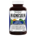 FarmHaven Magnézium Glicinate & Malate Complex w / D3- vitamin, 100% kelátja Max Abszorpció, Vegetáriánus - Csontegészség, Idegek, Izmok, 180 kapszula, 90 nap
