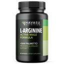 L-Arginine 500 mg és Saw Palmetto 500 mg - Nitric Oxide és Prosztata egészségügyi kiegészítők férfiaknak - 60 Count - Tartósítás és vizelet Tract funkció támogatás - 1 hónap ellátás - Vegán, nem-GMO kapszula