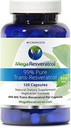 Mega Resveratrol, Gyógyszerészeti osztály, 99% Tiszta, izolátum, mikronizált Trans- Resveratrol, 120 Veggie Caps, 500 mg / kapszula. Tisztaság igazolva. Abszolút NEM mérgező "inaktív" összetevők hozzáadott.