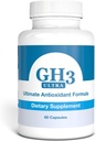 Nattura G- H3 Ultra, Ultimate Antioxidant Formula - Új, Javított Anti- Aging Complex (Ginkgo Biloba, R- Alpha Lipoic Acid, Coenzim Q10, Acetil L- karnitin, B6 vitamin) - 60 Caps
