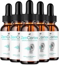 ZenCortex Tinnitus Ear Drops - ZenCortex 24, Zen Cortex Liquid Drops, ZenCortex Vélemények, ZenCortex Drops for Ear Relief (5 csomag - 5 hónapos ellátás)