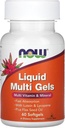 Most Foods Liquid Multi Softgels 60 Sgels