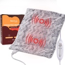 Bearshake Electric Weating Weating Pad Meleg Fűtött párnázat Fűtött párnázat Aches és Pains, A melegítő relaxáció és fájdalom enyhítése (Dreamy Milky Way, 20 "x 24" Masszázs)