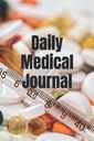 Daily Medical Journal felsorolja gyógyszerek, vitaminok, kiegészítők és nyomok vérnyomás értékek 124; Napi napló gondozók és betegek számára
