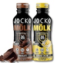 Jocko Fuel Mölk RTD fehérje Shakes Bundle - csokoládé és banán krém (24 Pack Total)