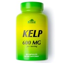 ALFA VITAMINS Kelp kiegészítés, 600mg természetes tengeri moszat Kelp (Ascophyllum Nodosum), Rich in Iodine & Fukoidan, Támogatja a pajzsmirigy és a metabolikus funkció, Napi Vitaminok Wellness, Nem GMO, 90 tabletta