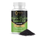 KING TUT 'S SECRET Black Seed kapszula - 500 mg 100 Softgels - Nigella Sativa kivonat, Fekete kömény kiegészítés haj, antioxidáns támogatás, immunrendszer - Halal Black Seed kömény olaj kapszula