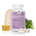 Houston Enzimes - Zyme Prime - 90 kapszula - Emésztő Enzimek Nők és férfiak Enzimek, Emésztés a Carb, Fat & Protein Breakdown, Segíti a tűrhetetlenséget, puffadás és gáz, Emésztő egészségügyi kiegészítés