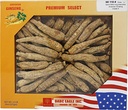 Hand- Selected American Wisconsin Fared Ginseng Root - 124; Wholes124; Wholes124;