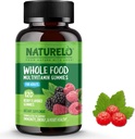 NATURELO teljes élelmiszer-vitamin gumiták felnőttek - rágógumi multivitamin férfiak és nők számára - 120 vegán gumi