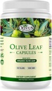 Olive Leaf Capsules Bulk 1000 Ct - 550 mg növényi kapszulák - Tiszta szerves Olive Leaf Powder töltelék nélkül - Immuntámogató antioxidáns kiegészítés