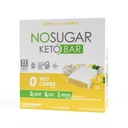 No Sugar Keto Bar Snack - Lemon Meringue Flavor - Low Carb No Sugar Keto Snack Food Bar Keto Friendly Macros, 0g Net carb, 7g Plant Based Protein, 8g Egészséges zsír, Sugar Free (0g) - 12 Bars