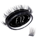 Lashify Fluffy 12 mm Gossamer Eyelash kiterjesztések újratöltés, fekete, könnyű DIY hamis pillák hozzáadása teljes és dimenzió