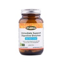 Flora - Azonnali támogatás Digesztikus Enzimek - Támogatja laktóz emésztés, puffadás, Heartburn & Gáz - 7 Enzimek - gluténmentes - 60 vegetáriánus kapszulák