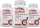 Zonata (3 csomag) Vital Surge Pills, Vital Surge férfi kiegészítés Advanced Formula, 180 gróf