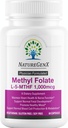 Metilfolát MTRF kiegészítés - 1000 µg Bioaktív B9-vitamin (5- MTHF) - Támogatja a terhességet és a magzati egészséget - 60 kapszula - gluténmentes