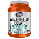 Now Foods Sports Nutrition, Whey Protein Isolate, 25 g BCAA, Creamy Chocolate Powder, 1.8- Pound
