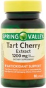 Spring Valley Tart Cherry kivonat közös egészséghez, 1200 mg, 90 kapszula
