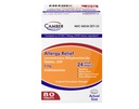 Camber Consumer Care Levocotirizine Dihydrochloride 5 mg Antihisztamin tabletta, Hasonlítsa össze a Xyzal Active Ingredient, Allergia Relief Medicine-nal (80 gróf)