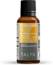 TALYA St. John’s Wort Oil 0.67 fl. oz | 100% reine & natürliche Flüssigkeit Tropfen | Nahrungsergänzung | für positive Stimmung & Emotionale Balance | Körper, Haut und Haarpflege | Non-GMO
